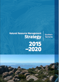 Cover image of NRM South strategy, which Mel Roome edited and proofread.